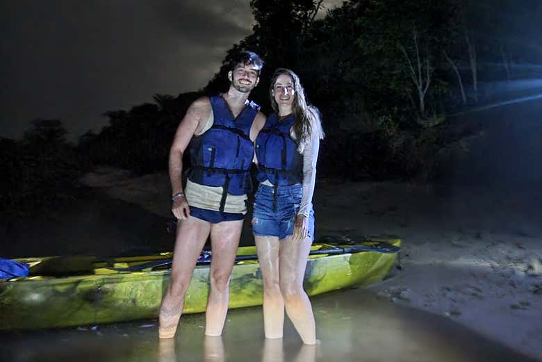 Pronti per un tour serale in kayak!