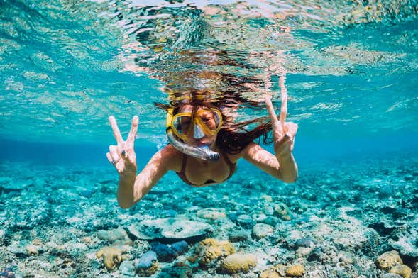 Snorkel en las piscinas naturales de Tassimirim