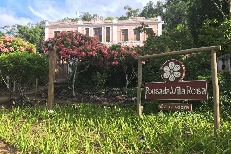 Entrada para a Vila Rosa