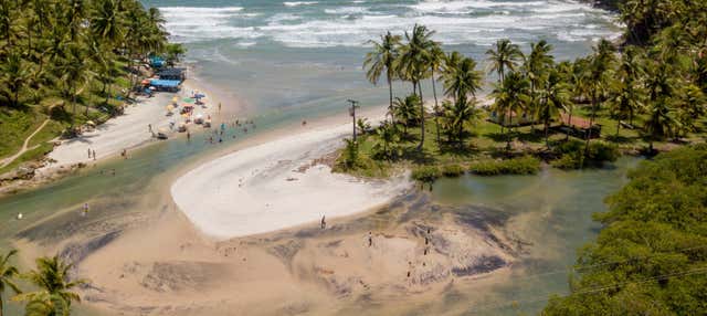 Senderismo por las playas Jeribucaçu y Arruda + Cascada de Usina