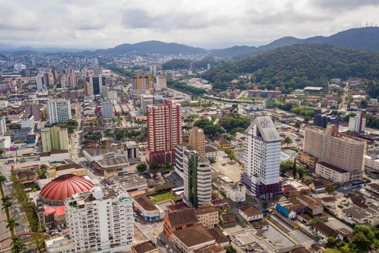 Vistas da cidade de Joinville