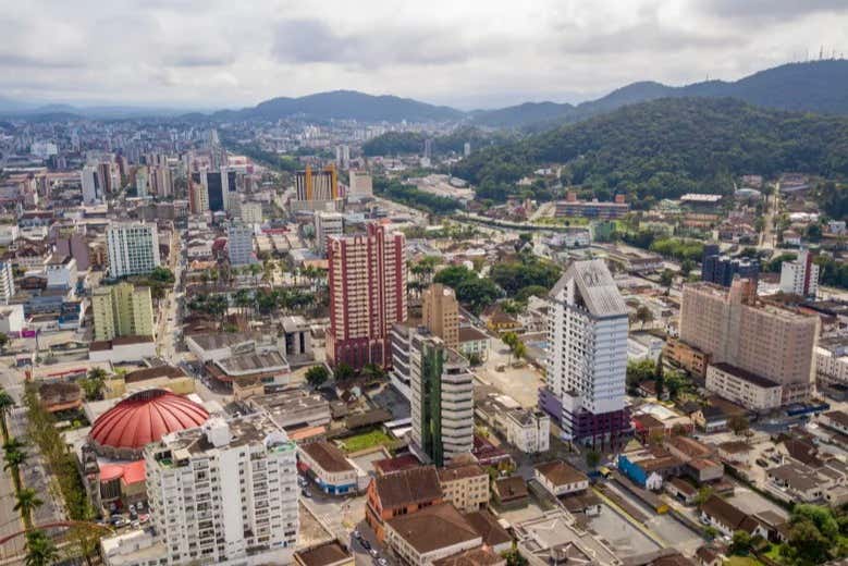 Vistas da cidade de Joinville
