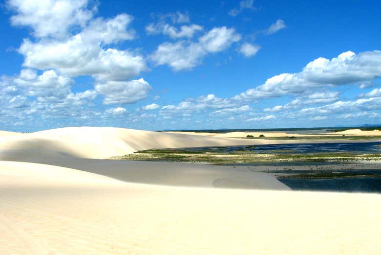 Paisagens do Parque Nacional de Jericoacoara