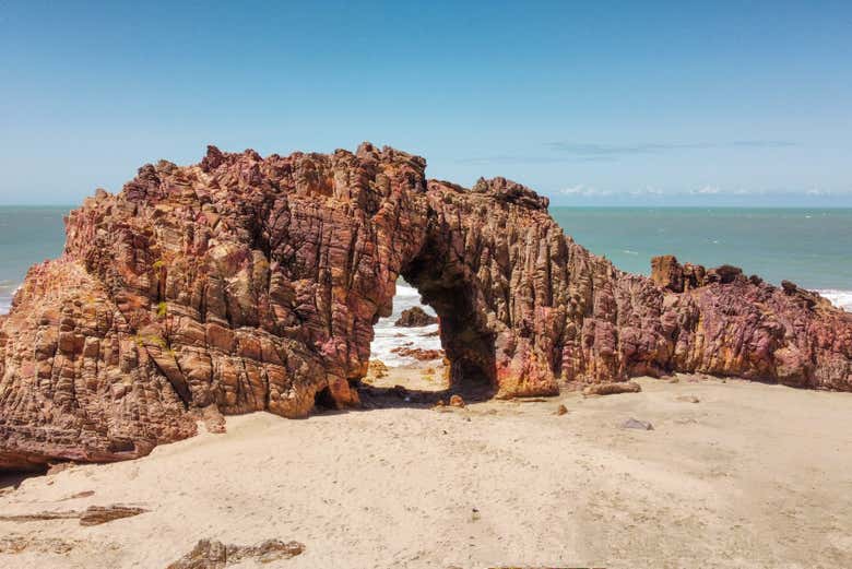 Pedra Furada, uno de los símbolos de la costa de Jericoacoara