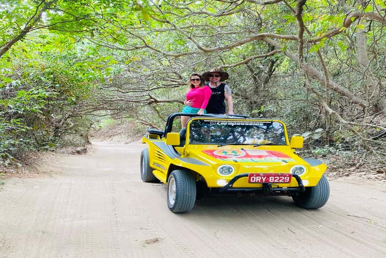 Tour de buggy por Jericoacoara