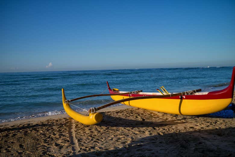 Todo listo para empezar a navegar por Jericoacoara
