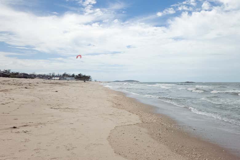 A primeira aula será na areia da Praia do Preá