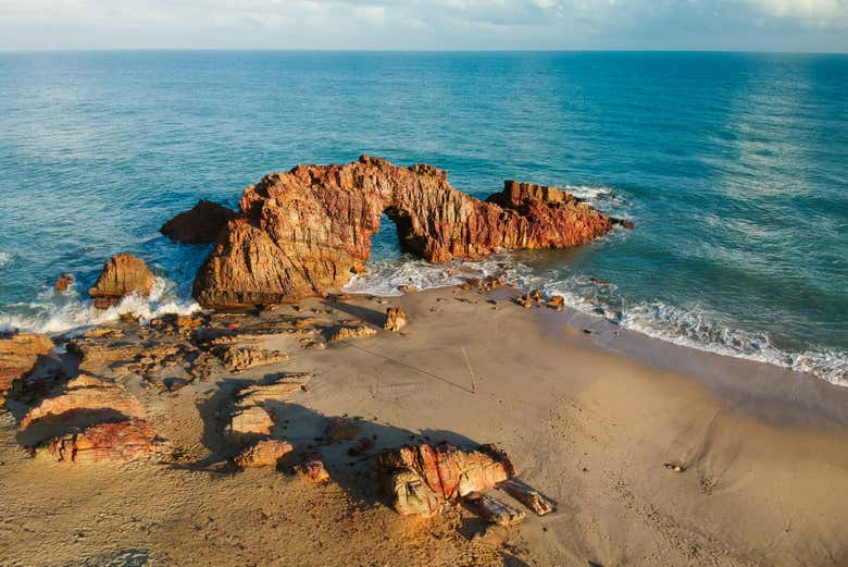 Remaremos por los alrededores de Pedra Furada