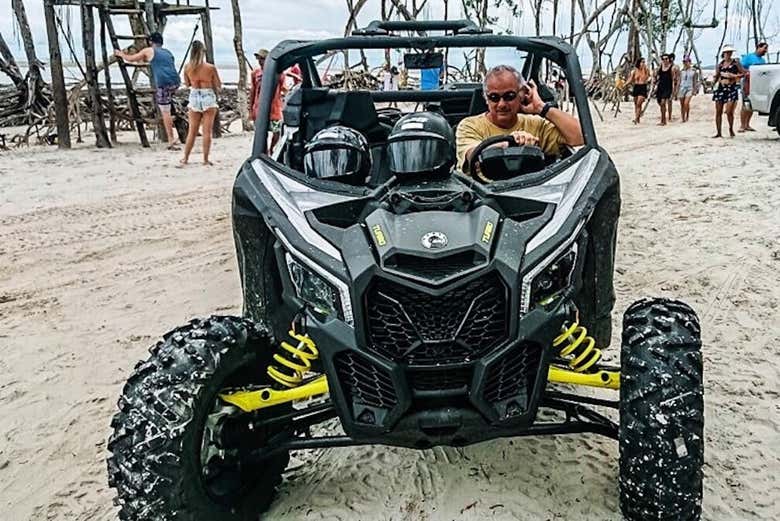 An off-road buggy