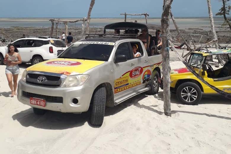Em cima do 4x4