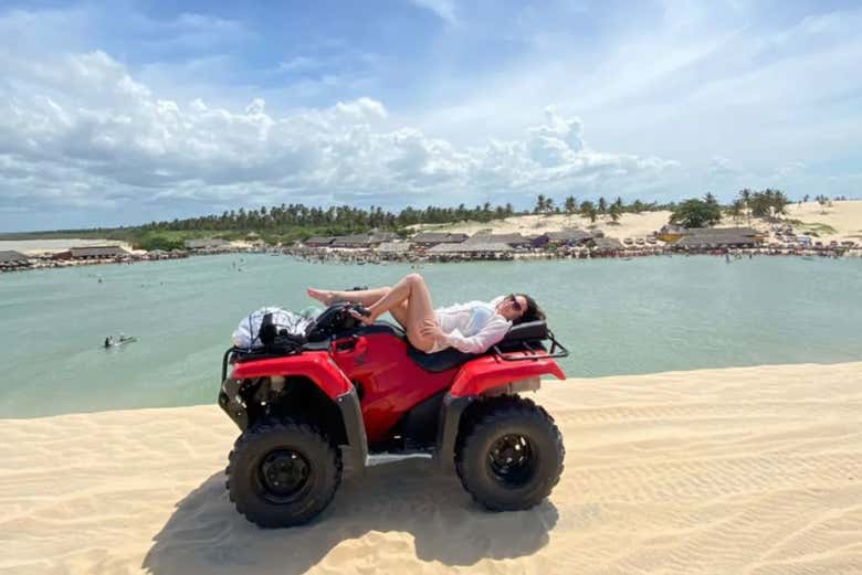 Tomando um banho de sol