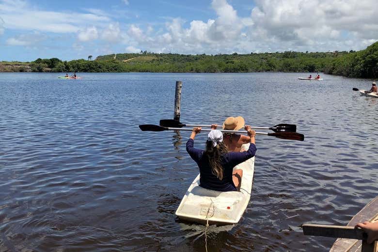 Podréis practicar actividades opcionales en Praia Bela