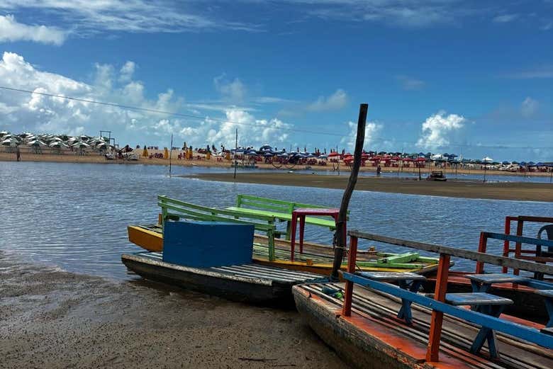 Se quiserem, poderá fazer um passeio de barco