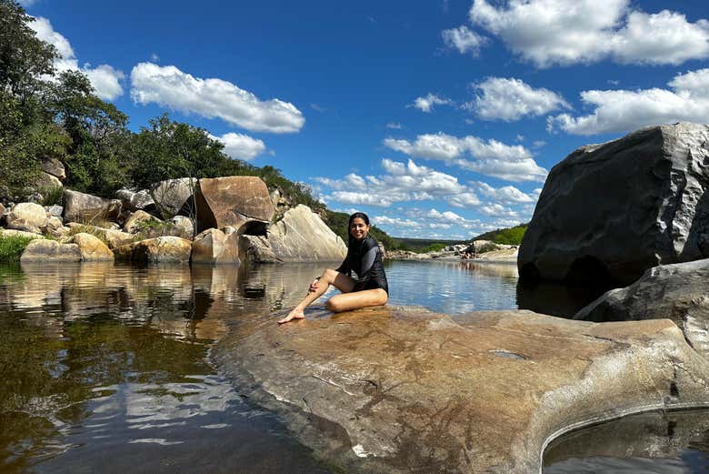 Encontraremos calderas, piscinas naturales y cascadas idílicas