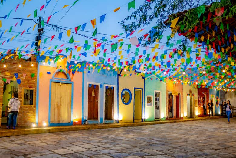 Uma vila cenográfica do século XIX