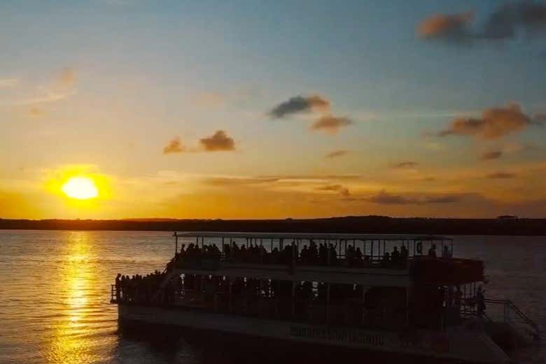 Desfrutando do entardecer