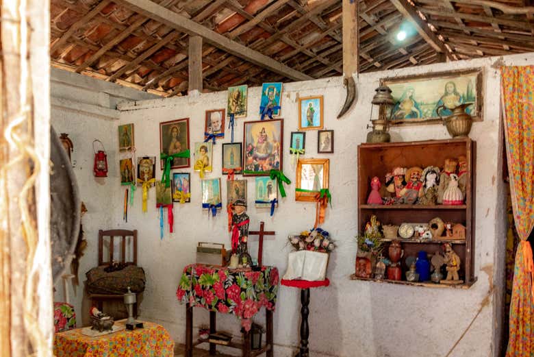 Conheceremos o interior das casas 