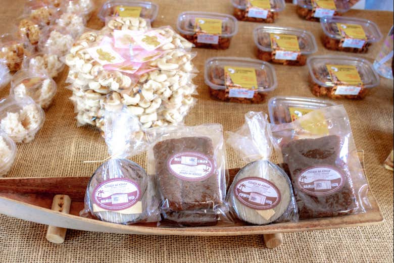 Doces típicos feito pela comunidade local