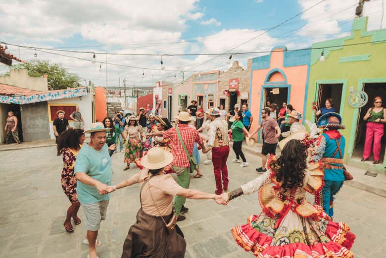 É festa o dia inteiro!