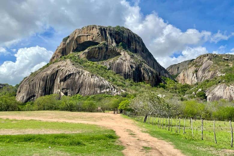 Chegando ao Parque Estatal Pedra da Boca