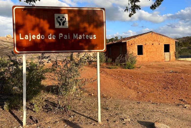 Llegando a Lajedo Pai Mateus