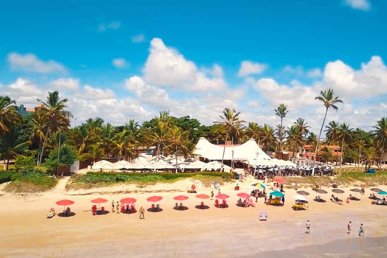 Beach in northern Paraíba