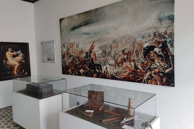 Interior de uno de los museos de la región