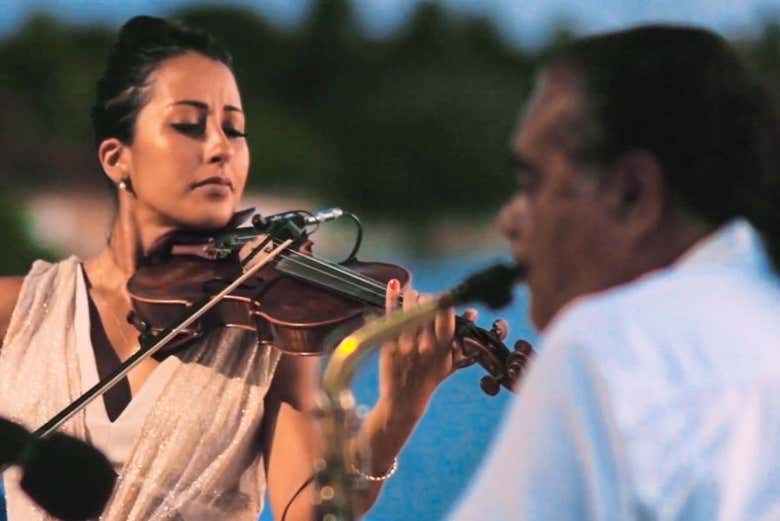 Música para acompanhar o pôr do sol