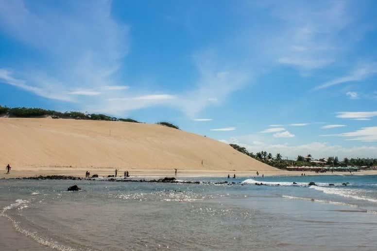 Dunas en la playa de Natal