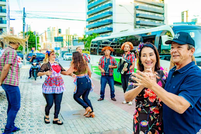 A festa já começou