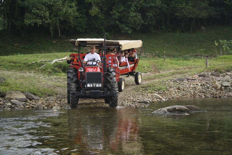 Passeio de trator