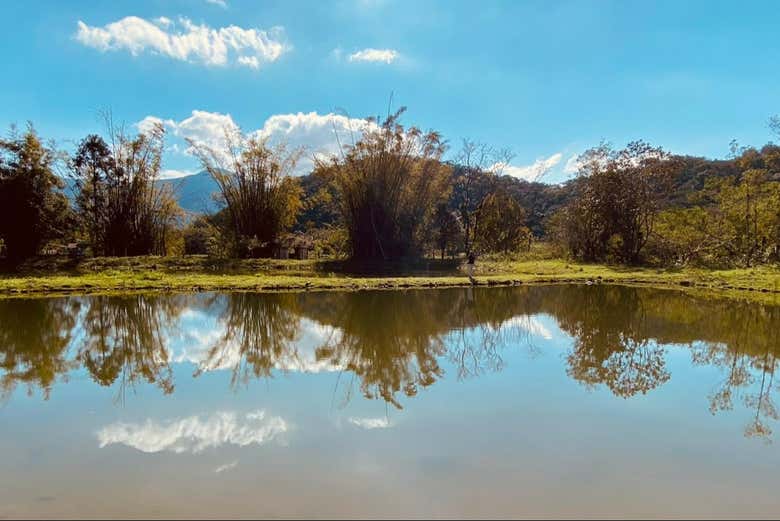 Natural landscapes in Vale das Pitaias