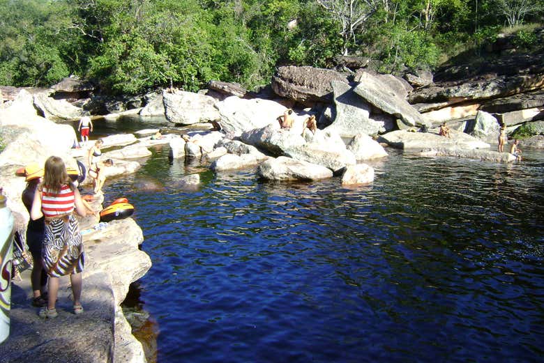 Un lugar ideal para darnos un chapuzón