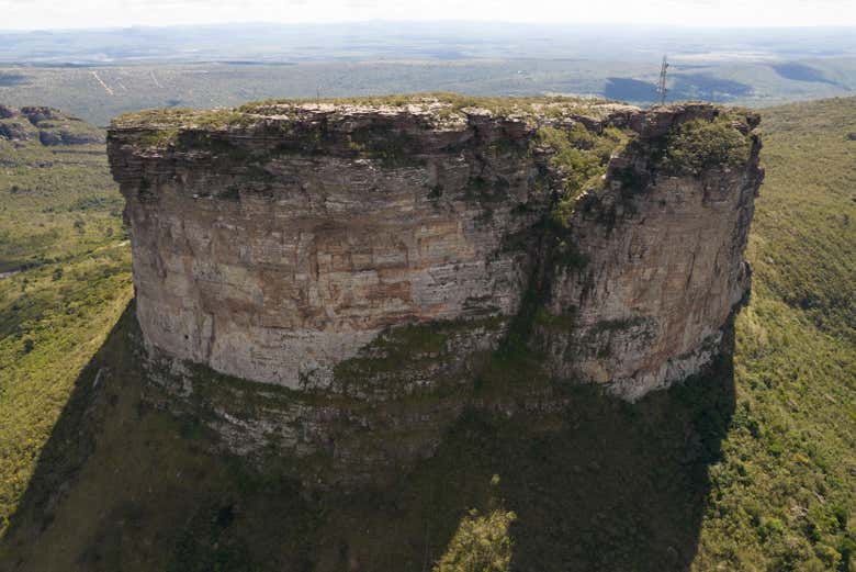 Vista aérea do Morro do Pai Inácio