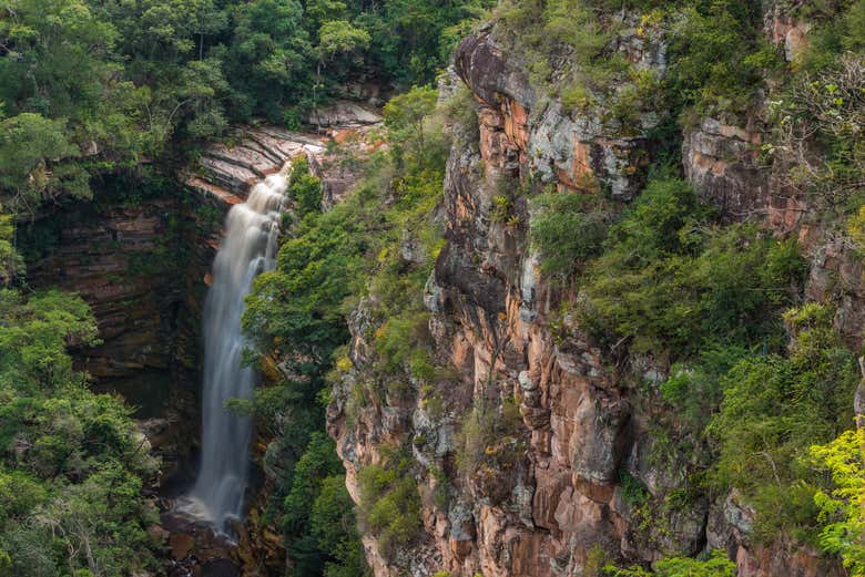 Paysages de la cascade do Mosquito