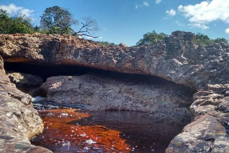 Paisajes alucinantes en el río Serrano