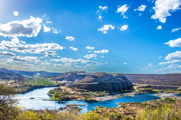 Excursão privada aos cânions do rio São Francisco