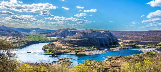 Excursão privada aos cânions do rio São Francisco