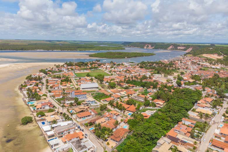 Visitando a Barra de São Miguel