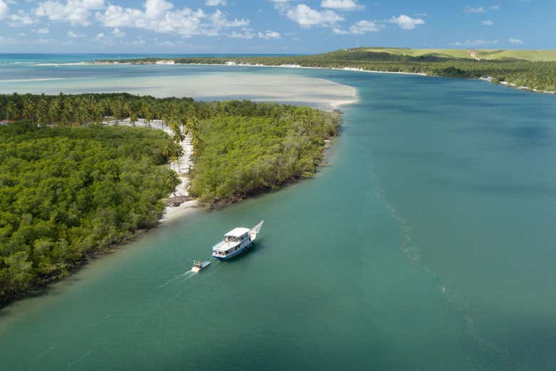 La costa verde de Gunga