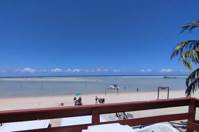 Podréis comer en algún restaurante playero