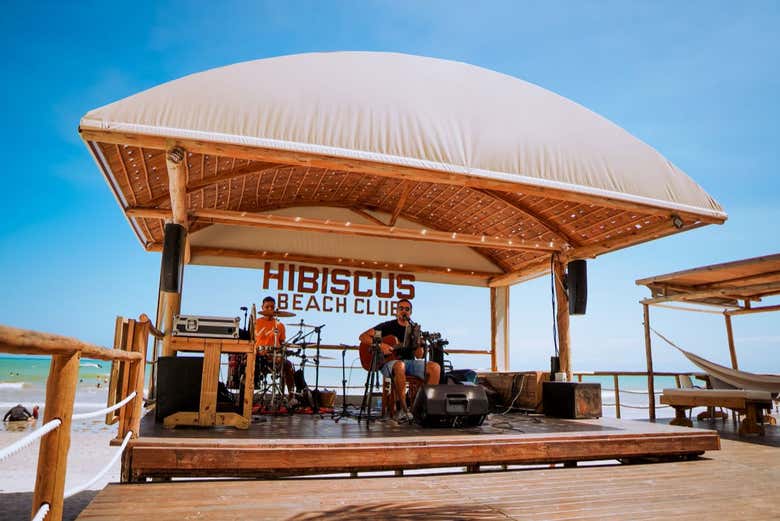 Podréis disfrutar de música en vivo