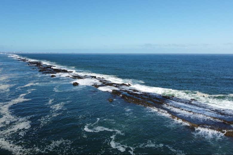 Ondas do mar de Maceió