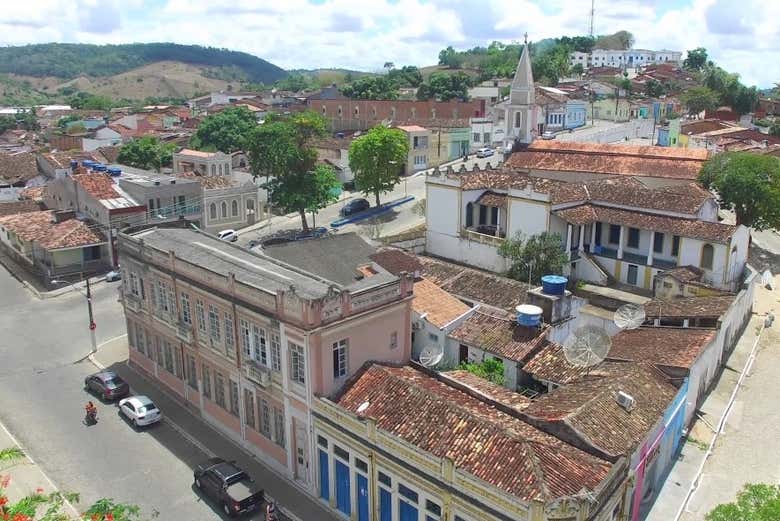 Panoramic view of Viçosa