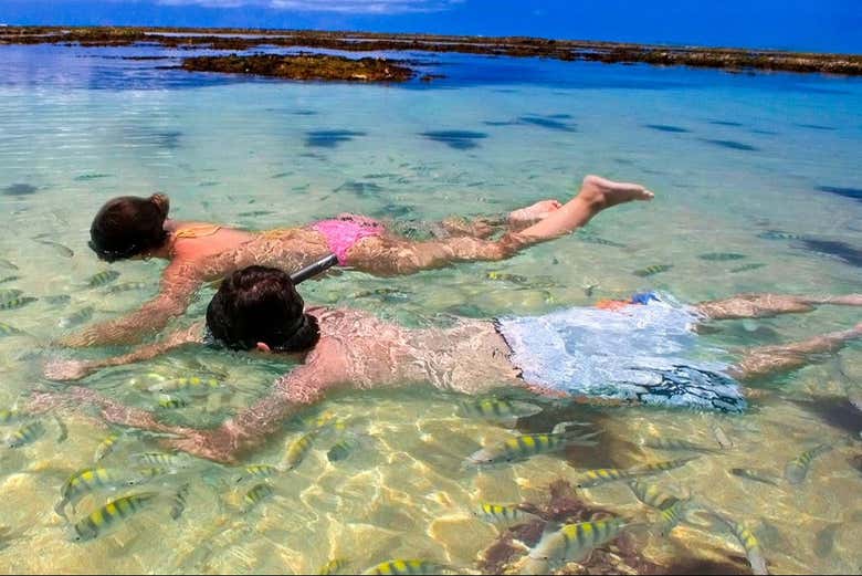 Snorkel en Paripueira