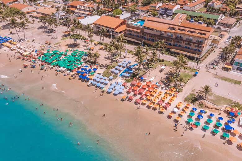 Panorâmica da Praia do Francês