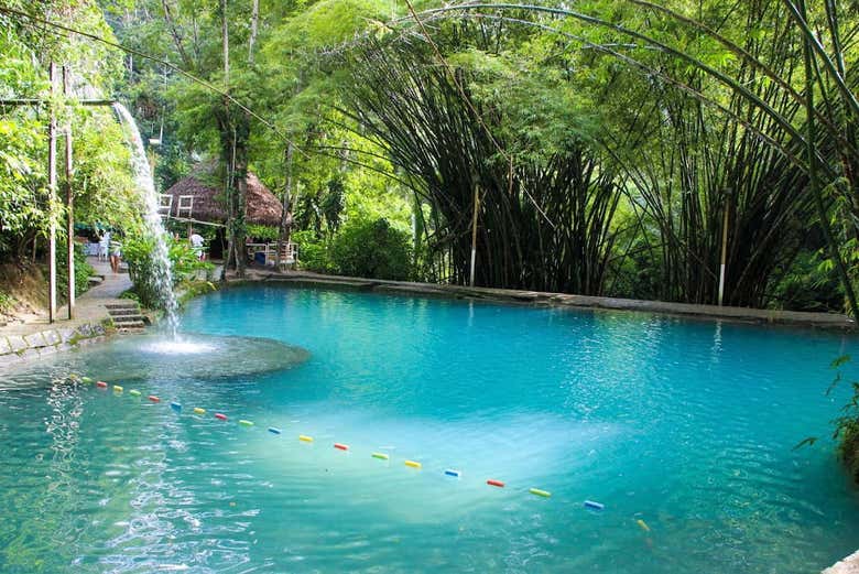 Piscina natural del santuario