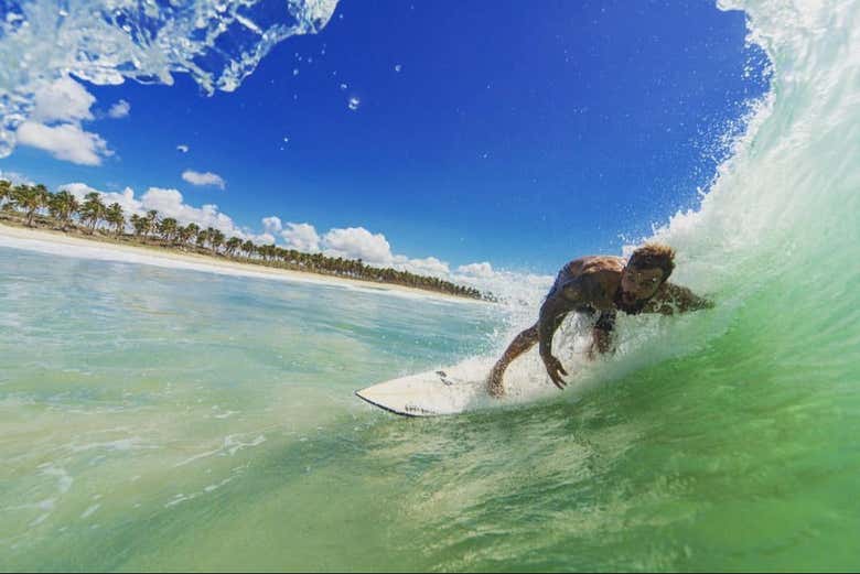 Destino ideal para surfistas
