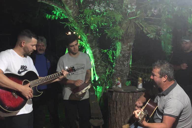 Enjoy a live performance!