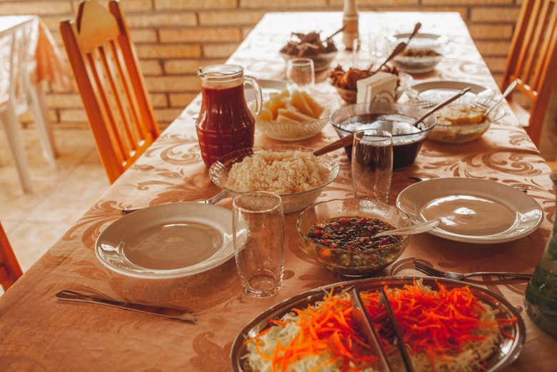 Let's tuck in!